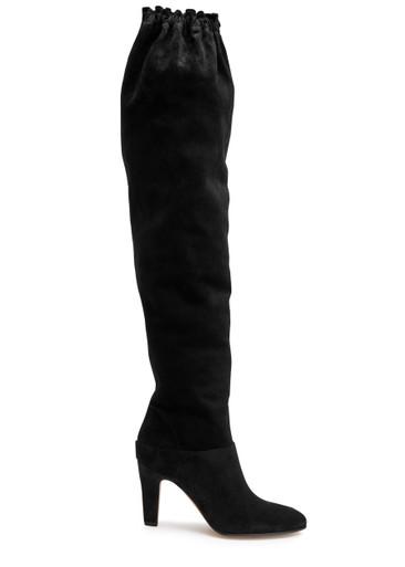 Eve suede over-the-knee boots by CHLOE