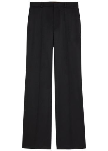 Flared-leg wool trousers by CHLOE