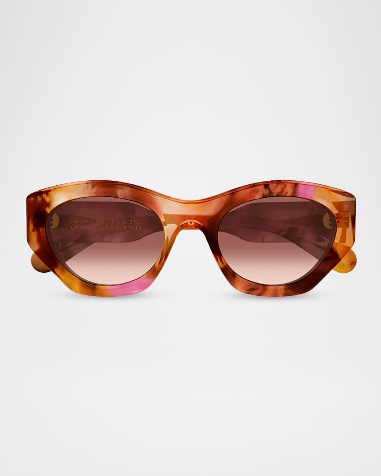 Gayia 53mm Acetate Cat-Eye Sunglasses by CHLOE