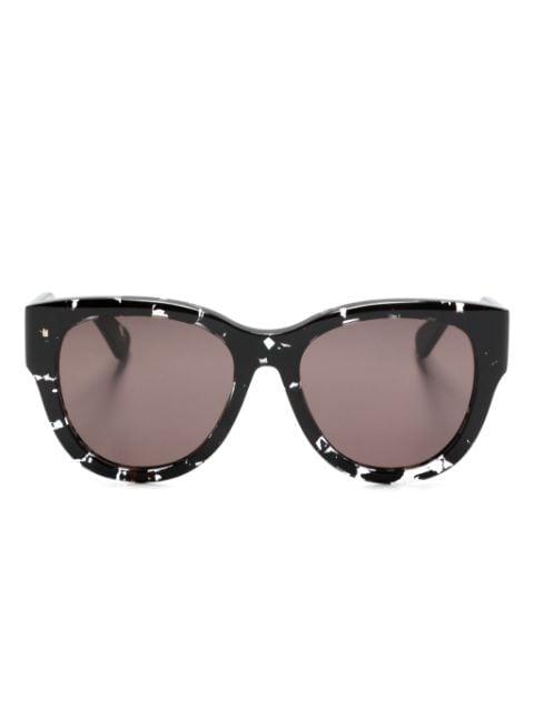 Gayia logo-lettering sunglasses by CHLOE