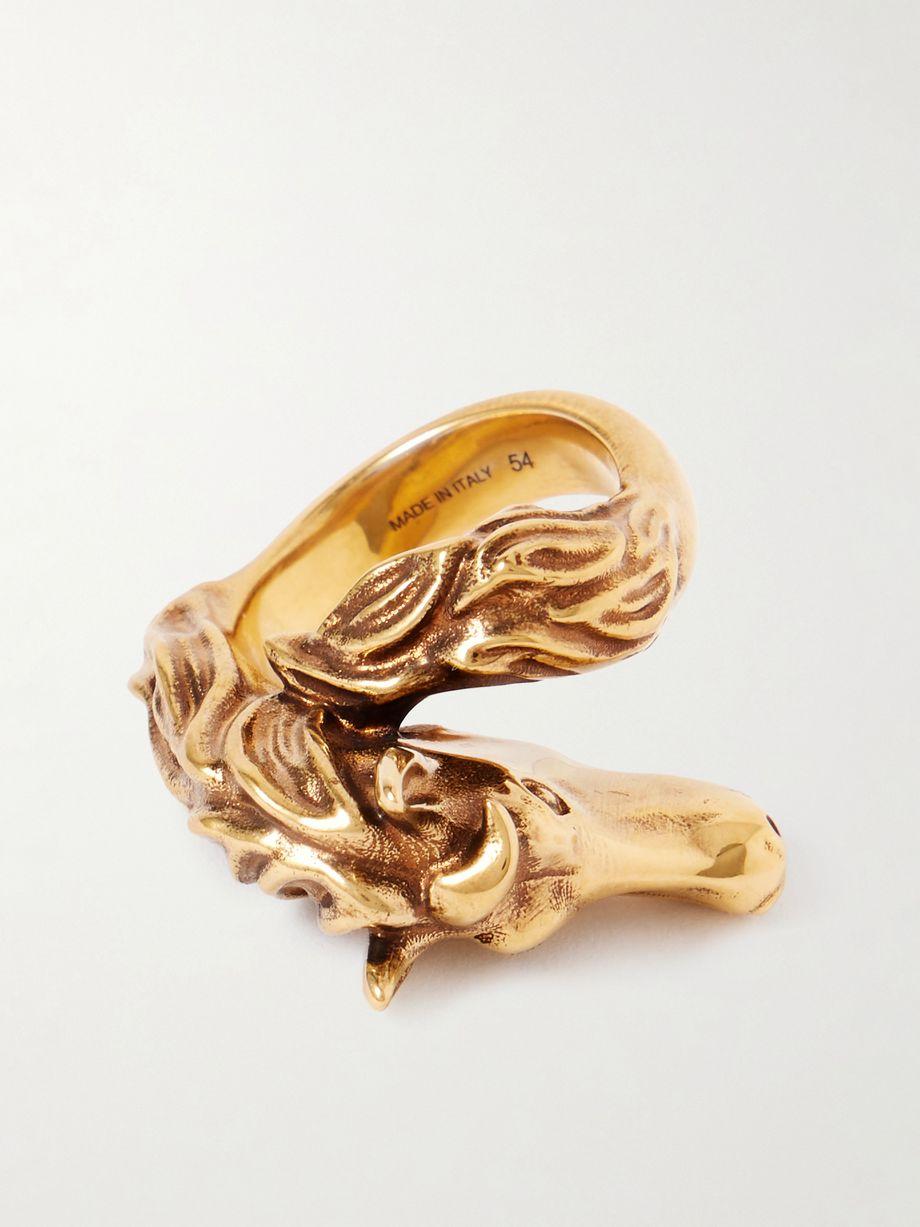 Gold-tone ring by CHLOE