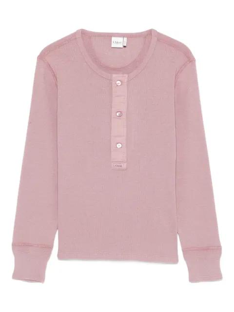 Henley cotton top by CHLOE