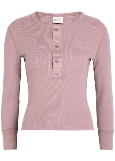 Henley cotton top by CHLOE