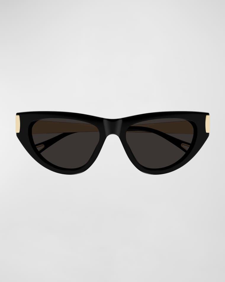 Holly 54mm Acetate & Metal Cat-Eye Sunglasses by CHLOE