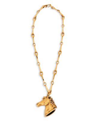 Horse Capsule Chain Necklace by CHLOE