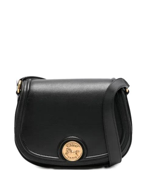 Horse Medal leather cross body bag by CHLOE