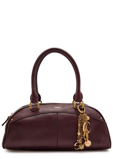 Icon East West leather shoulder bag by CHLOE