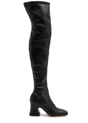 Janis leather over-the-knee boots by CHLOE