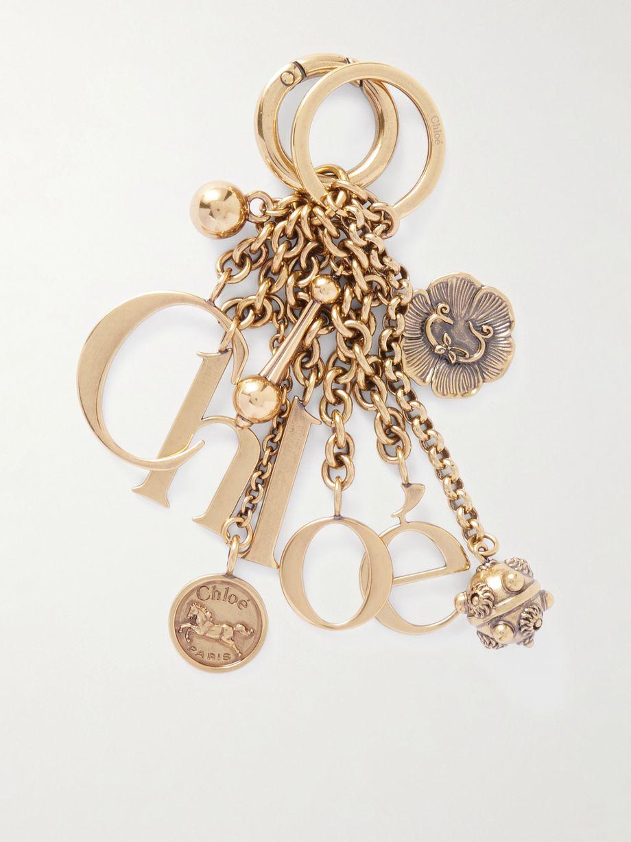 K188 gold-tone keychain by CHLOE