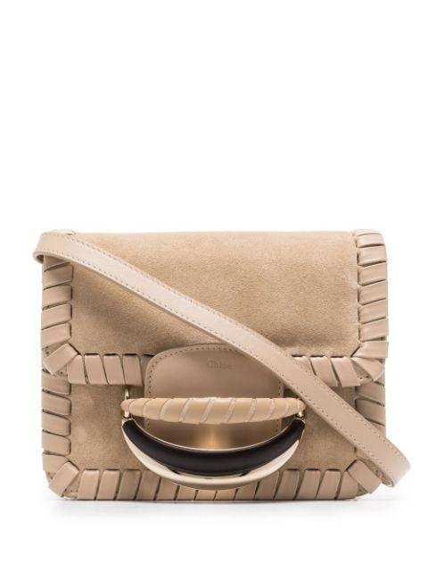 Kattie leather clutch bag by CHLOE