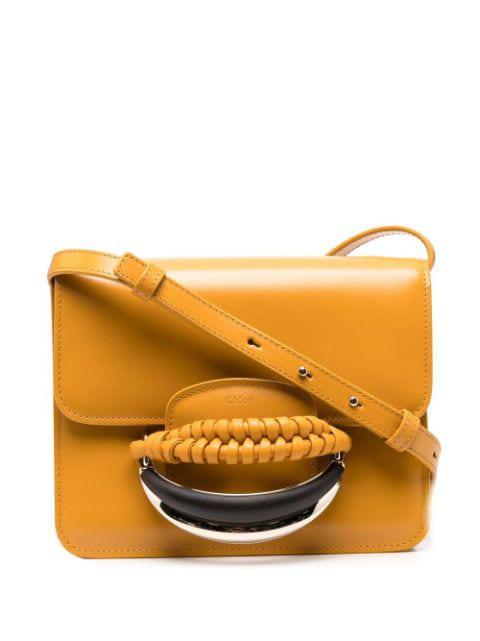 Kattie leather cross body bag by CHLOE