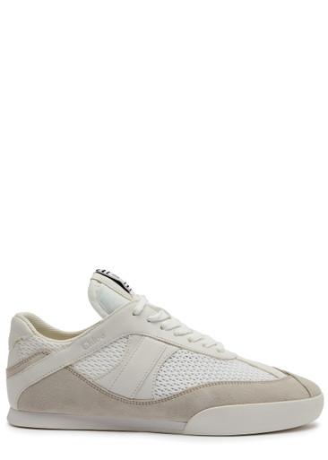 Kick panelled mesh sneakers by CHLOE