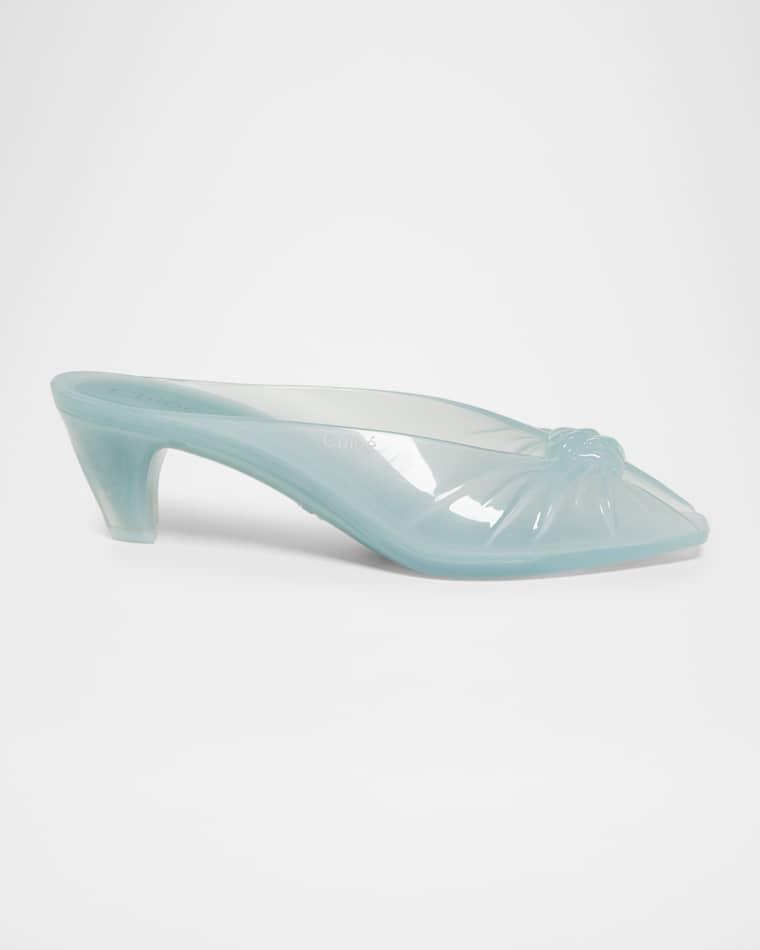 Knotted Jelly Mules by CHLOE