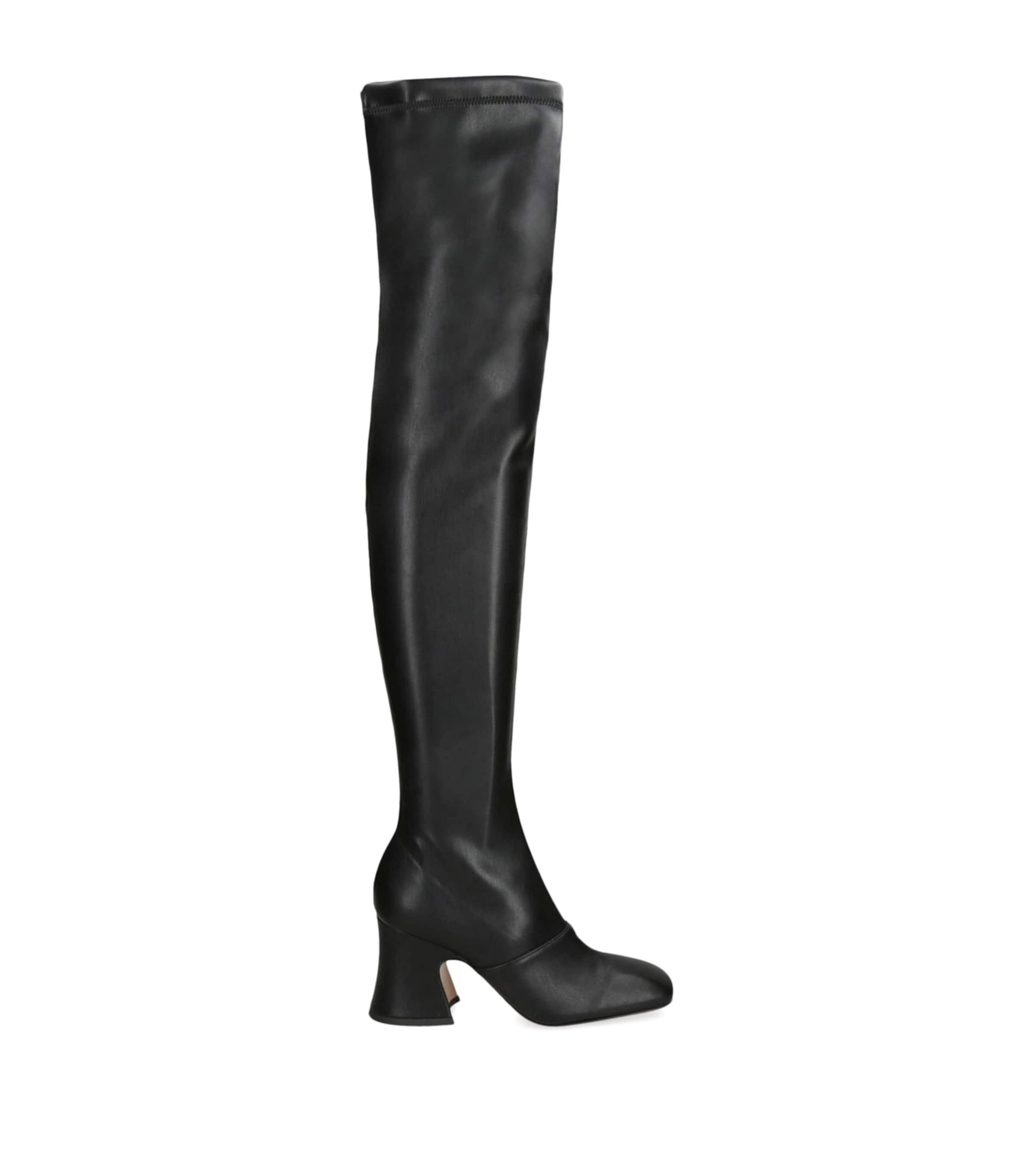 Leather Janis Over-The-Knee Boots 85 by CHLOE