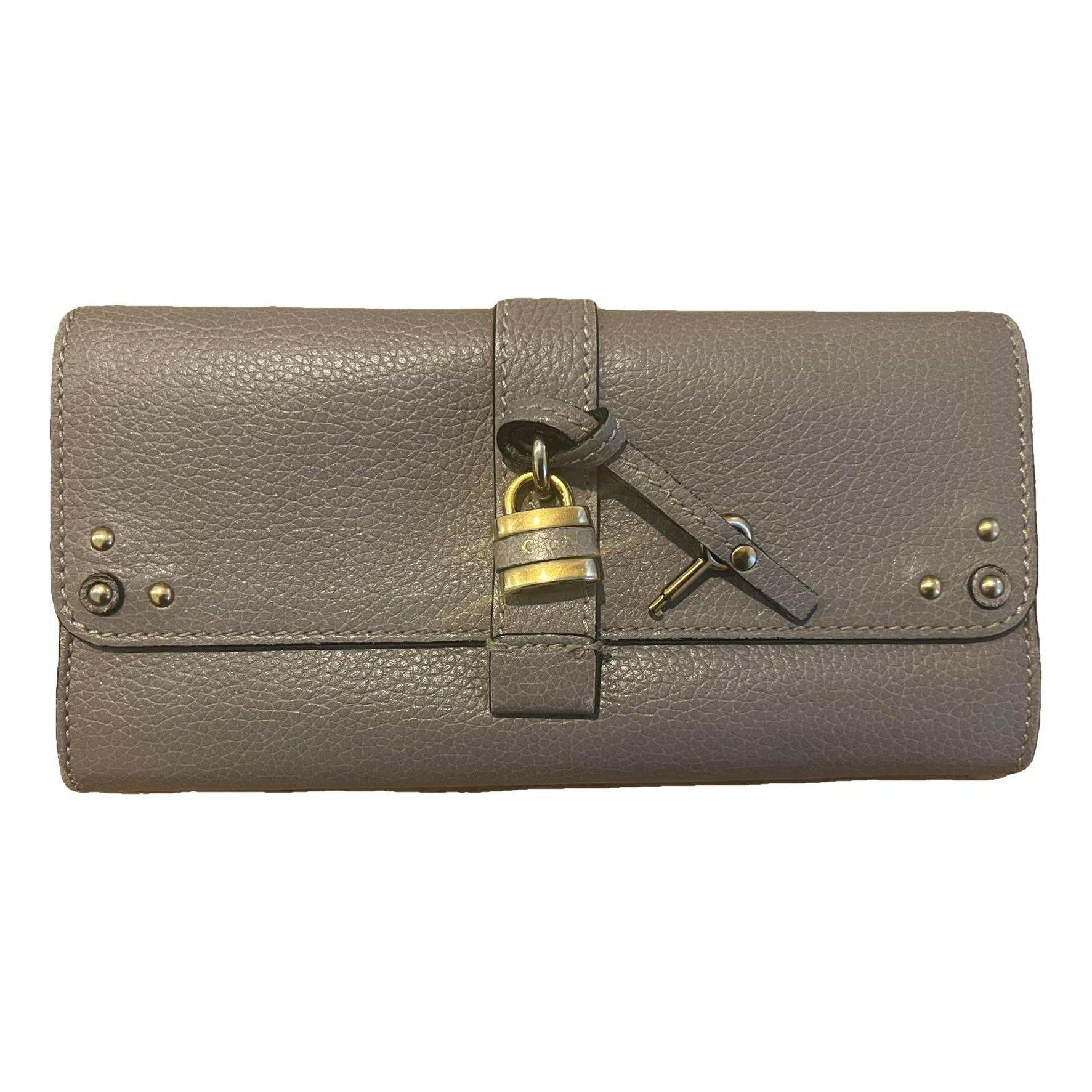 Leather wallet by CHLOE