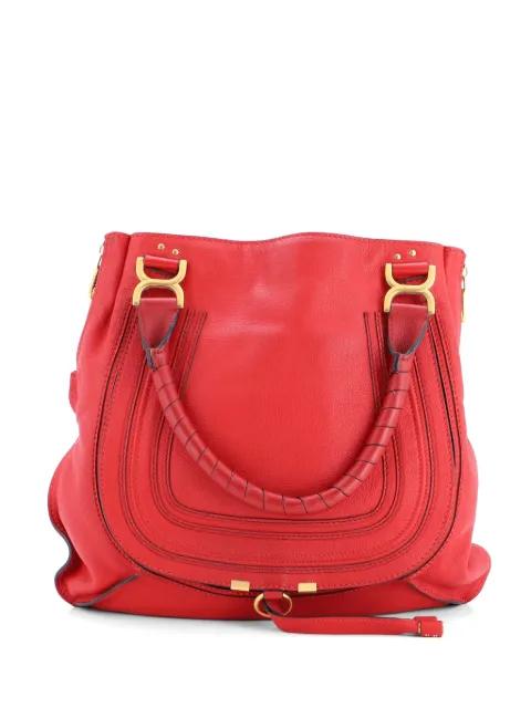 Marcie Leather Large satchel by CHLOE 