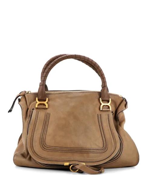 Marcie Leather Large shoulder bag by CHLOE 