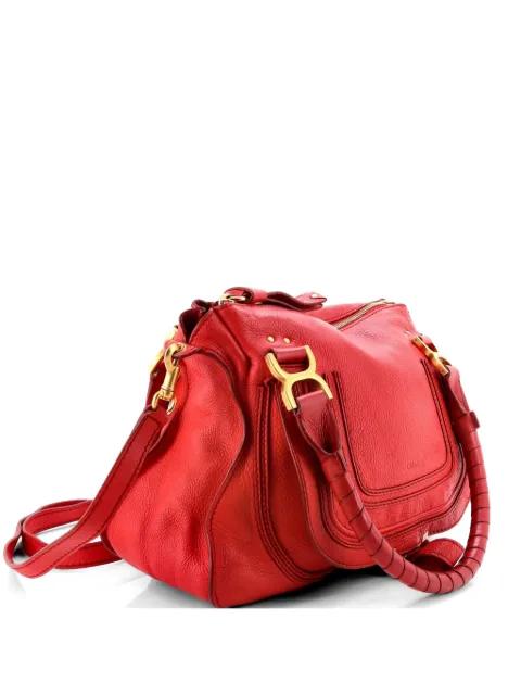 Marcie Leather Medium satchel by CHLOE 