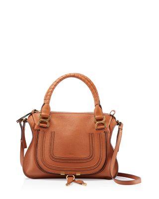 Marcie Medium Leather Satchel by CHLOE