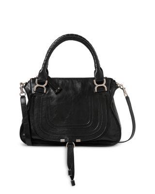 Marcie Medium Leather Satchel by CHLOE
