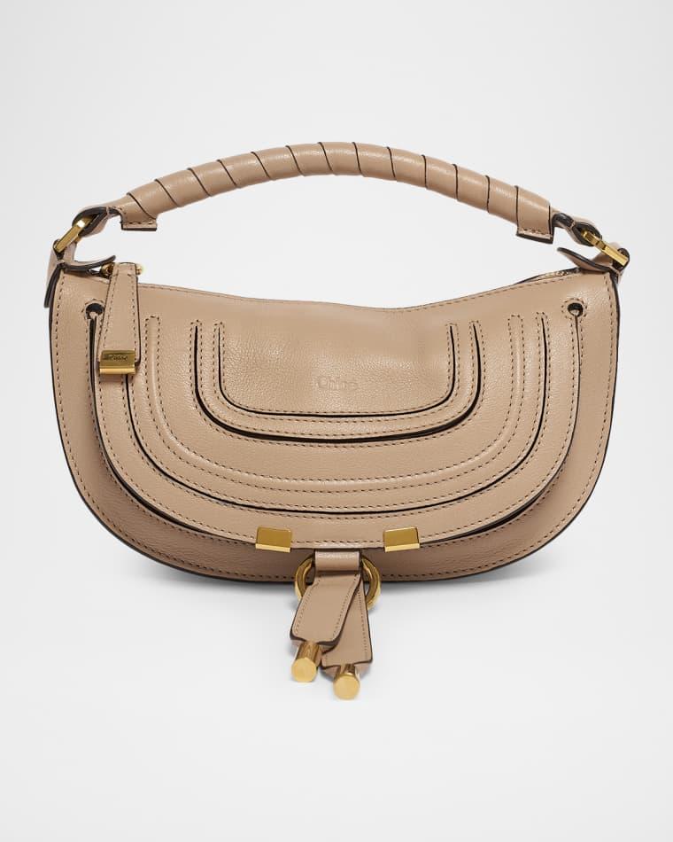 Marcie Mini Saddle Shoulder Bag in Leather by CHLOE