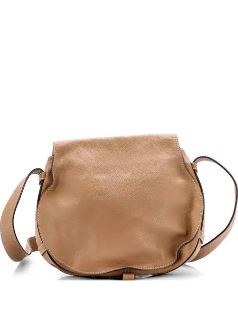 Marcie Saddle Bag Leather Medium crossbody bag by CHLOE 