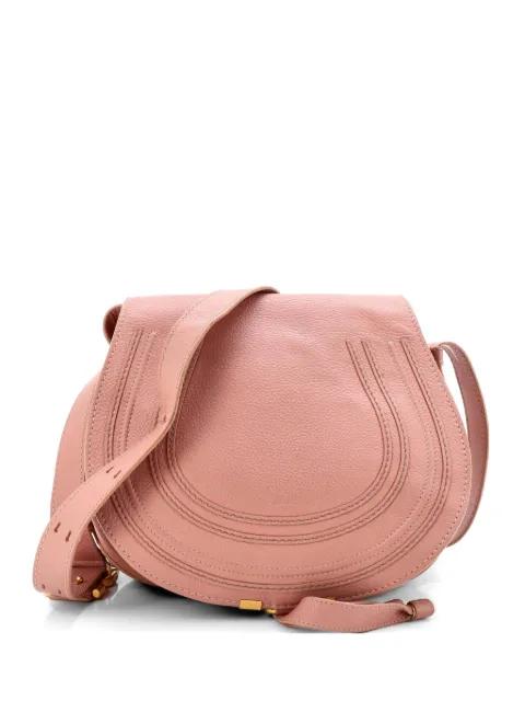Marcie Saddle Bag Leather Medium crossbody bag by CHLOE 