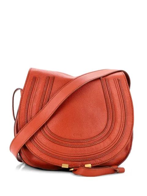 Marcie Saddle Bag Leather Medium crossbody bag by CHLOE 