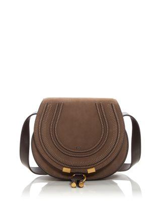 Marcie Small Leather Saddle Bag by CHLOE