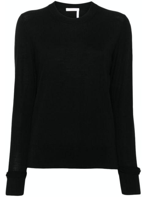 Marcie-buckled jumper by CHLOE