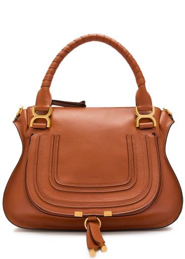 Marcie medium grained leather tote bag by CHLOE