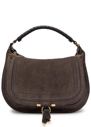 Marcie medium suede shoulder bag by CHLOE