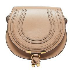 Marcie small glossy leather shoulder bag by CHLOE
