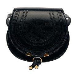 Marcie small glossy leather shoulder bag by CHLOE