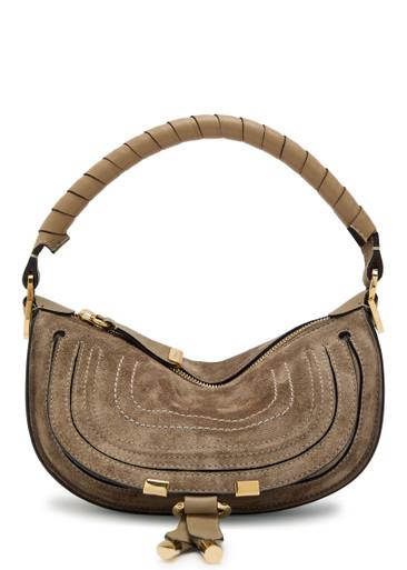 Marcie small suede shoulder bag by CHLOE