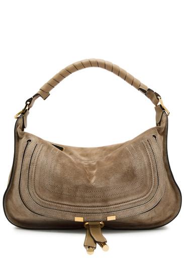 Marcie small suede shoulder bag by CHLOE