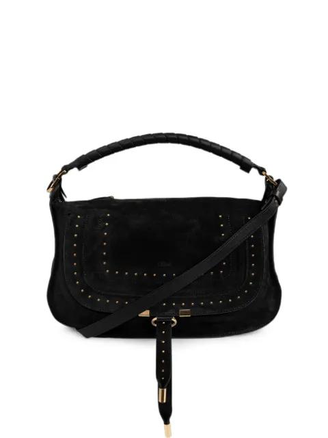 Marcie stud-embellished shoulder bag by CHLOE