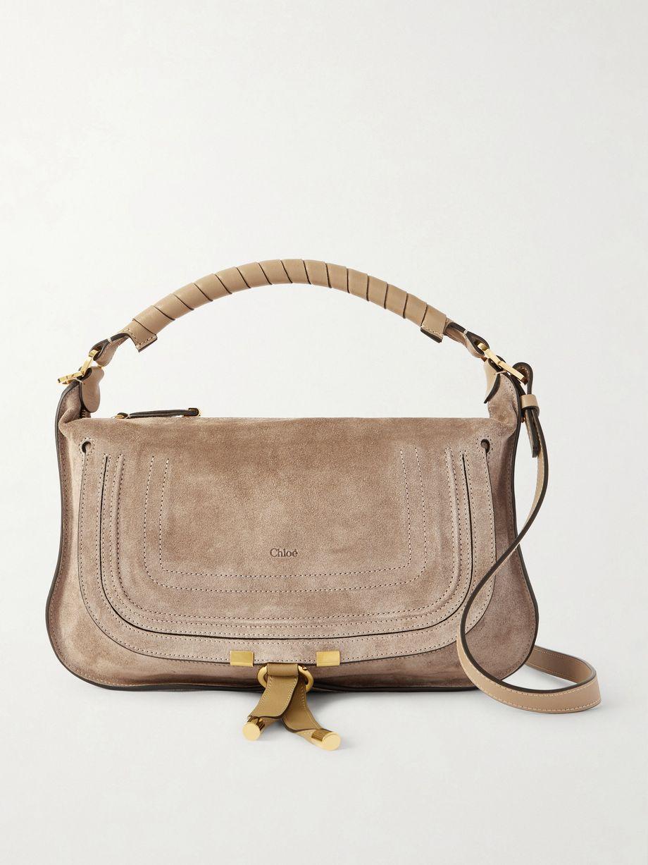 Marcie suede shoulder bag by CHLOE