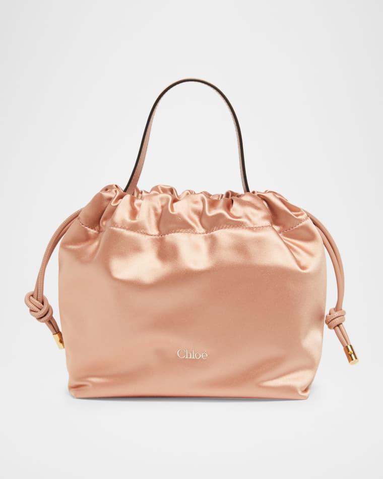 Mini Chloe Icons Satin Top Handle Bag by CHLOE