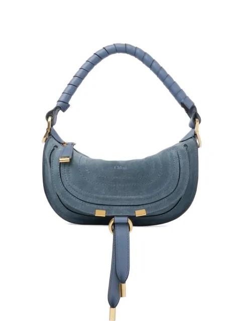 Mini Marcie suede shoulder bag by CHLOE