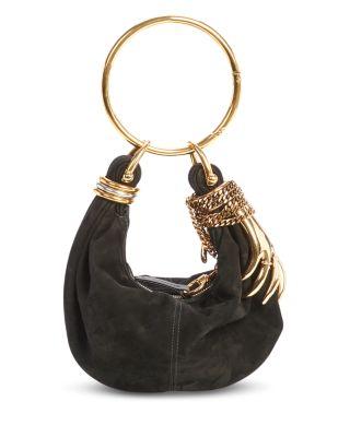 Mini Suede Bracelet Hobo Bag by CHLOE