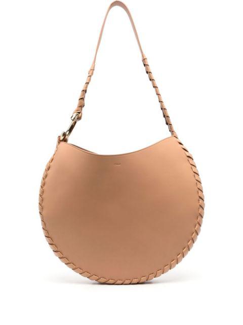 Moon leather shoulder bag by CHLOE