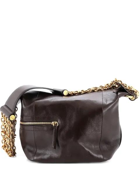 Multi Chain Camera Bag Leather Small shoulder bag by CHLOE 