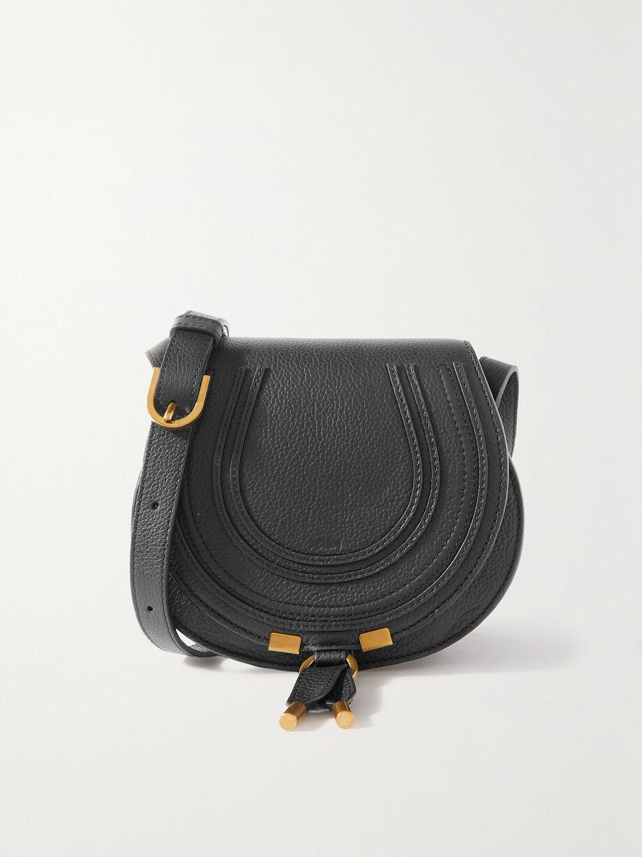 + NET SUSTAIN Marcie mini textured-leather shoulder bag by CHLOE