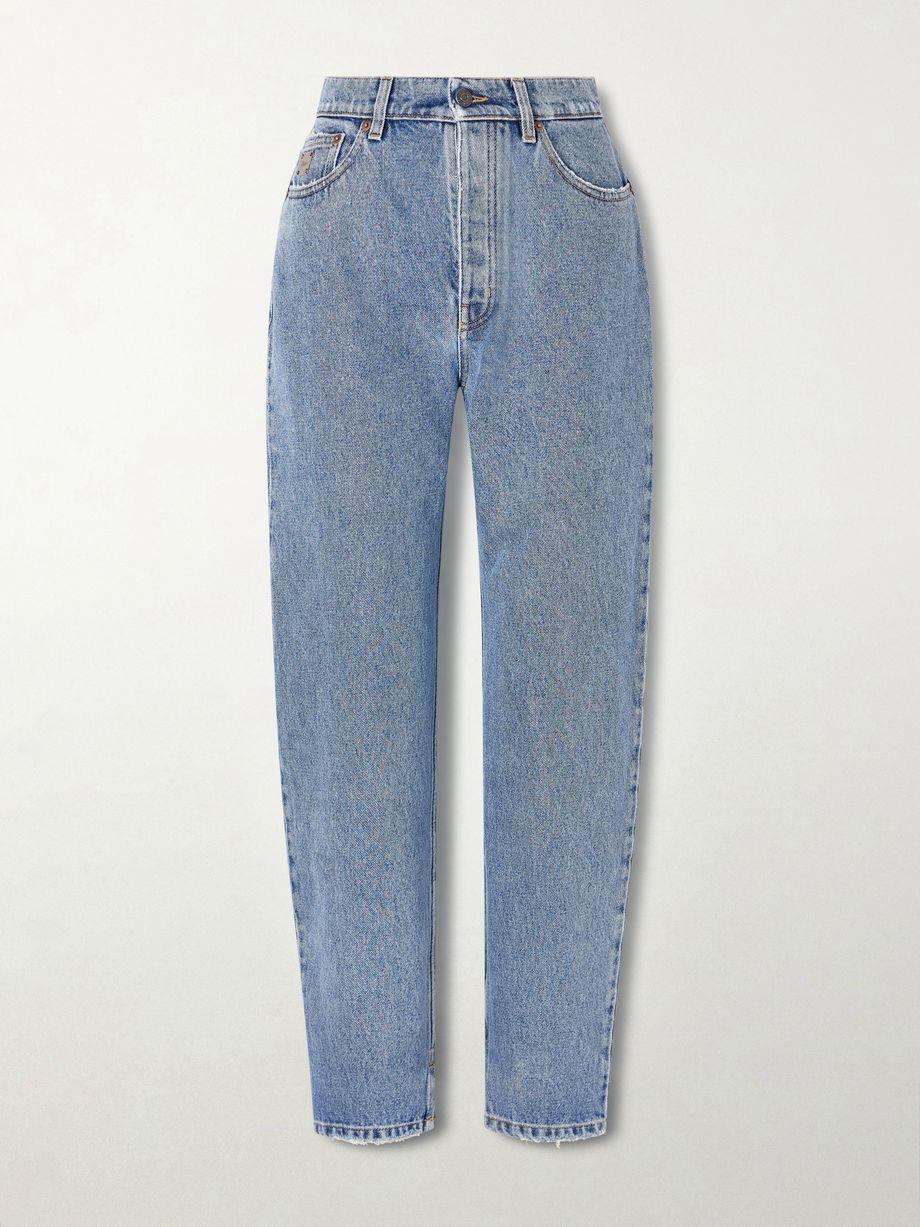 Organic high-rise boyfriend jeans by CHLOE