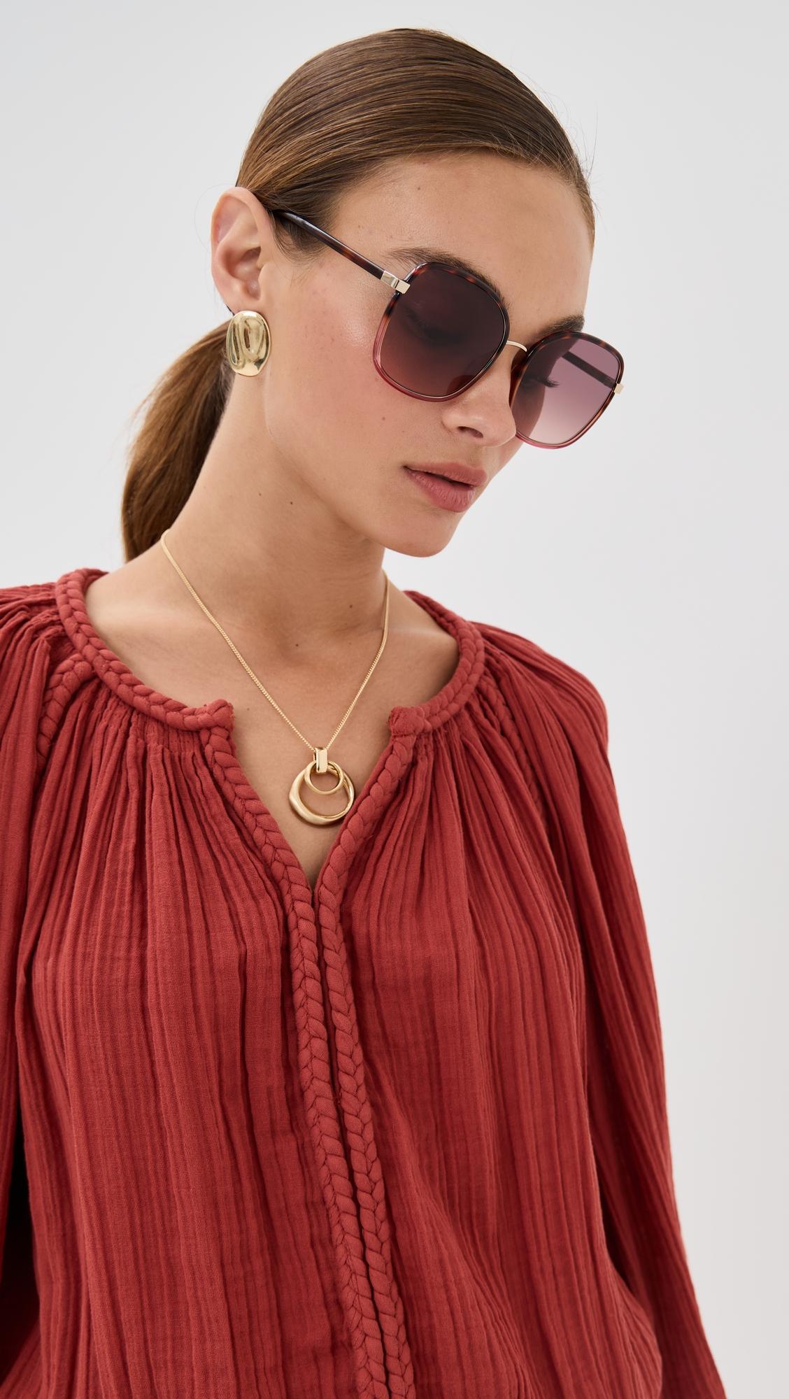 Oversized Sunglasses by CHLOE