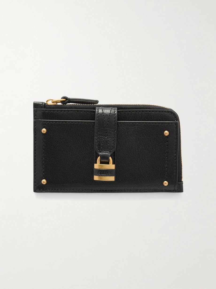Paddington embellished leather cardholder by CHLOE