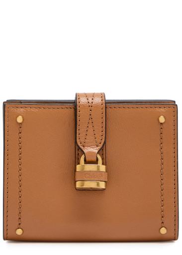 Paddington grained leather wallet by CHLOE