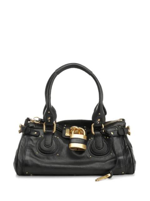 Paddington leather shoulder bag by CHLOE