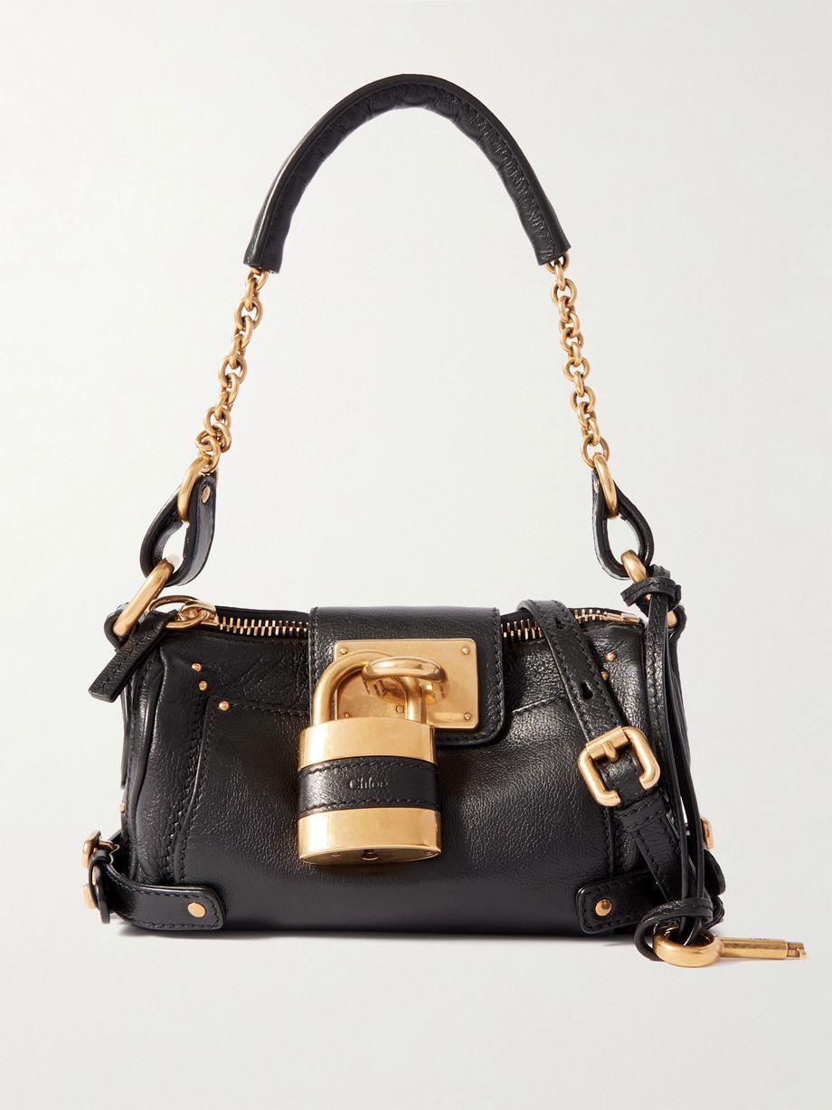 Paddington textured-leather shoulder bag by CHLOE